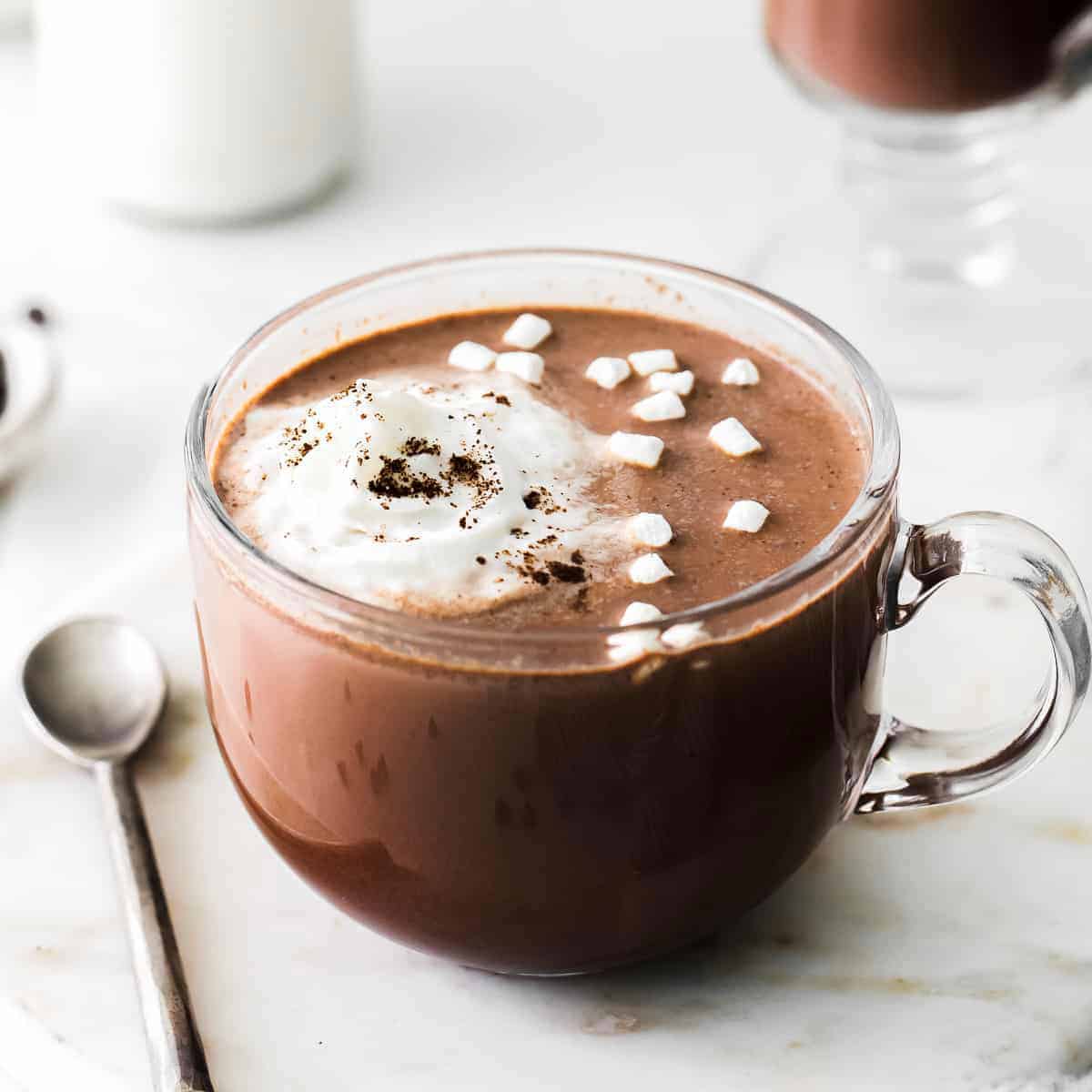 Make Healthy Maple Sea Salt Hot Chocolate in Under 10 Minutes